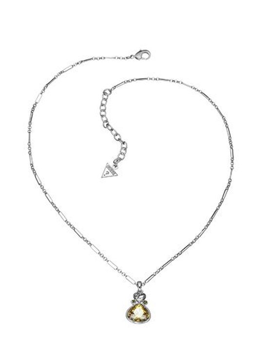 Guess Guess Naszyjnik UBN91101 Srebrny