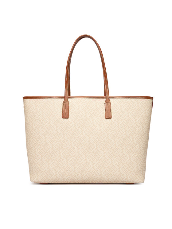 Tommy Hilfiger Tommy Hilfiger Torbica Th Monoplay Tote Le AW0AW17416 Bež