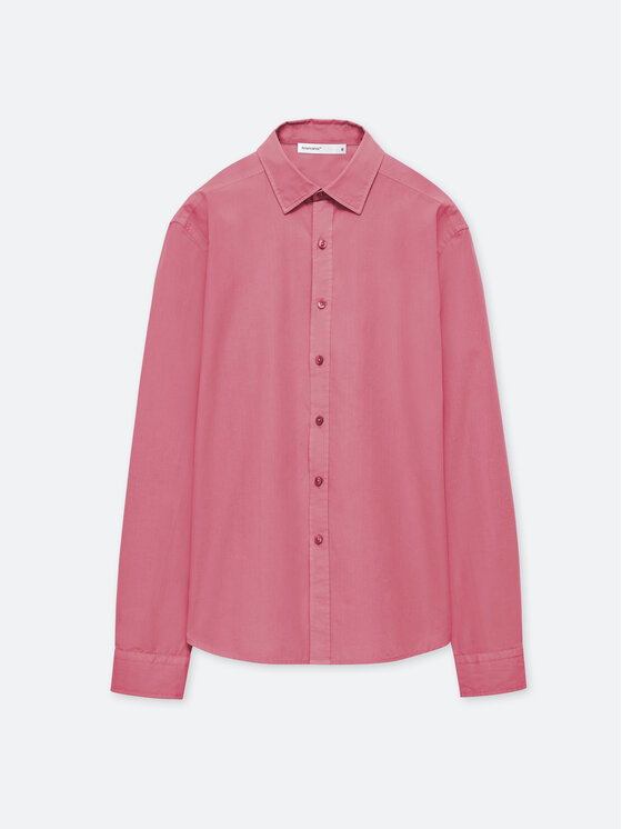Americanos Americanos Koszula Unisex Memphis Różowy Relaxed Fit