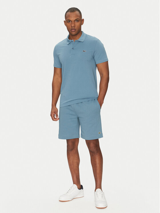 Lacoste Lacoste Szorty sportowe GH9627 Niebieski Regular Fit