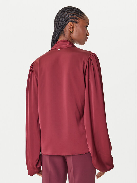 Rinascimento Rinascimento Blusa CFC0126202003 Bordeaux Loose Fit