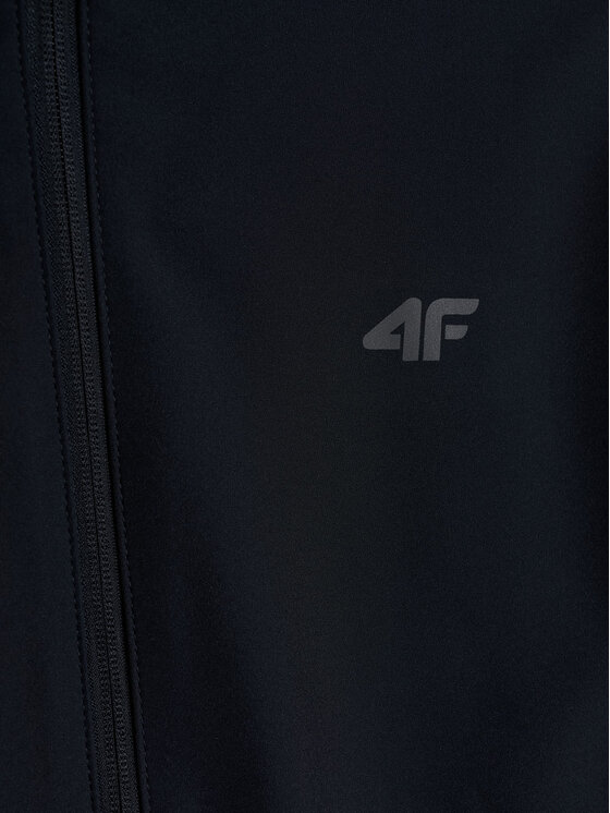 4F 4F Prechodná bunda URBAN COMMUTER Čierna Regular Fit