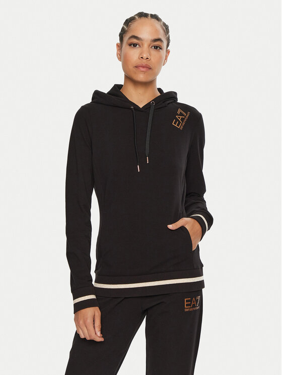 EA7 Emporio Armani EA7 Emporio Armani Trenerka 8NTV56 TJTXZ 0210 Crna Regular Fit