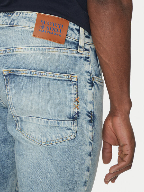 Scotch & Soda Scotch & Soda Jeansy Ralston 178964 Niebieski Slim Fit