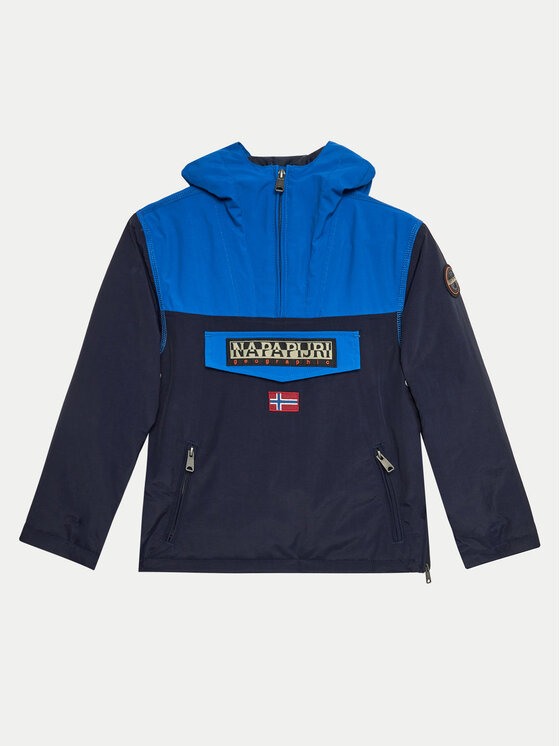 Napapijri Bunda anorak NP0A4GNA D Tmavomodrá Regular Fit