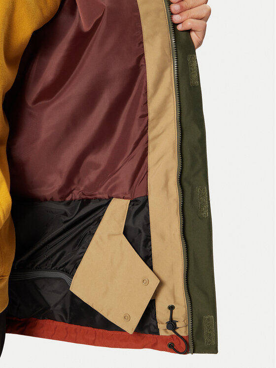 DC DC Snowboardjacke Defiant ADYTJ03084 Grün Standard Fit