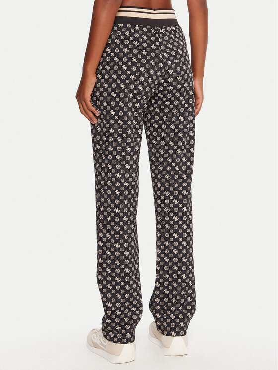 Guess Guess Παντελόνι φόρμας V5YB20 KB212 Μαύρο Regular Fit