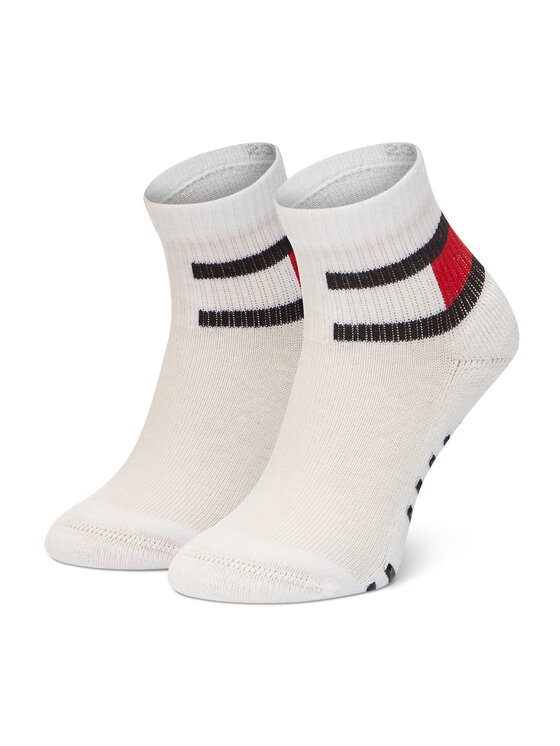 Tommy Hilfiger Tommy Hilfiger 2er-Set hohe Kindersocken 100002319 Weiß