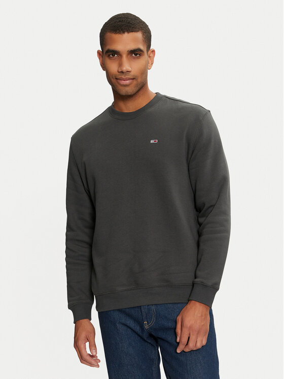 Tommy Jeans Sweatshirt DM0DM20741 Grau Regular Fit Modivo