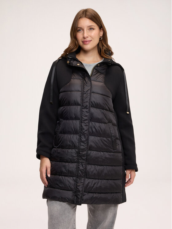 Fiorella Rubino Fiorella Rubino Giubbotto piumino F077T001516N033 Nero Regular Fit