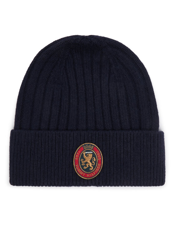 Tommy Hilfiger Tommy Hilfiger Шапка Th Crest Gifting AM0AM14885 Тъмносин
