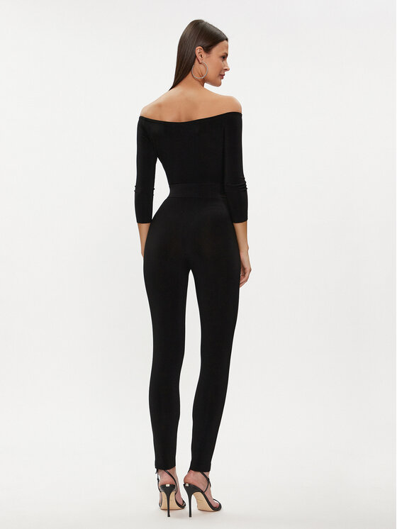 NORMA KAMALI NORMA KAMALI Kombinezon KK123JPL964001 Črna Slim Fit