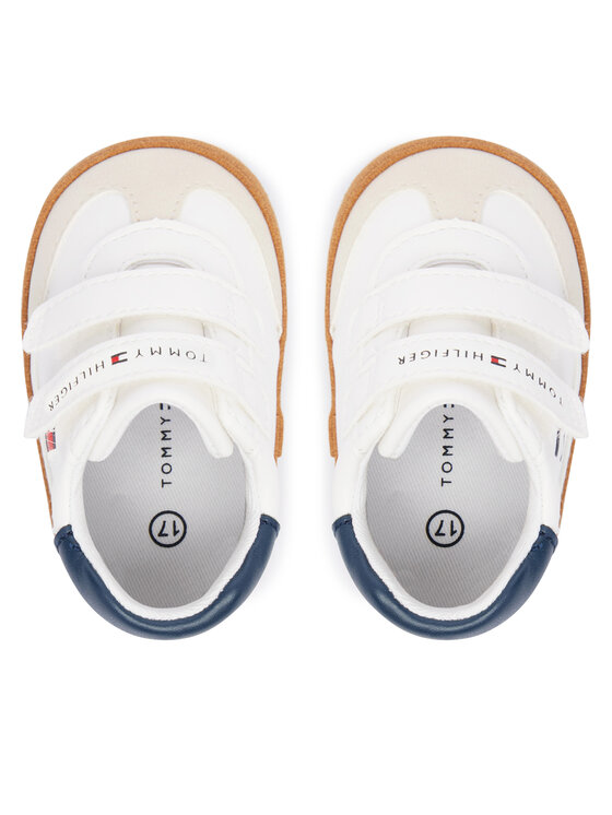Tommy Hilfiger Tommy Hilfiger Krabbelschuhe T0B9-35210-1755B058 Beige
