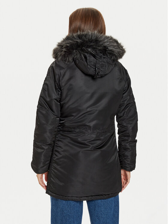 Alpha Industries Alpha Industries Parka 113007 Fekete Regular Fit