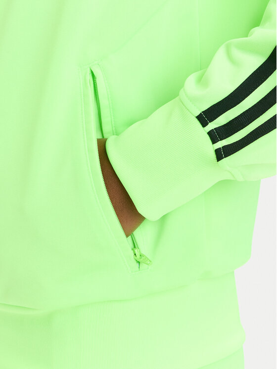adidas adidas Pulóver adicolor Classic Firebird JX7859 Zöld Loose Fit