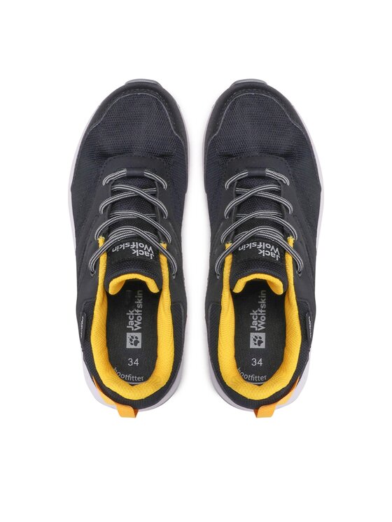 Jack Wolfskin Jack Wolfskin Trekking čevlji Woodland Texapore Low K 4042162 Črna