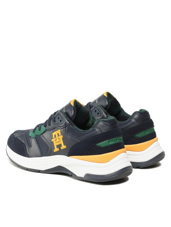 Tommy Hilfiger Tommy Hilfiger Tossud Modern Prep Mix Wl Blackwatch FM0FM04415 Tumesinine