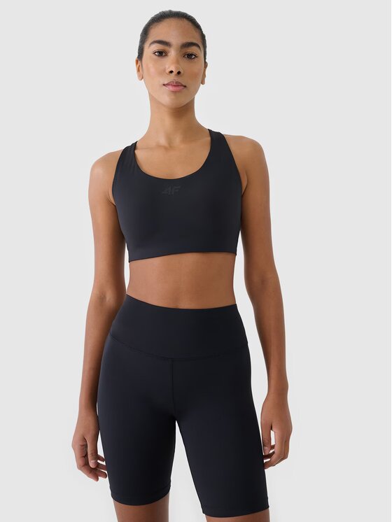 4F 4F Reggiseno sportivo 4FWSS25USBAF164-20S Nero