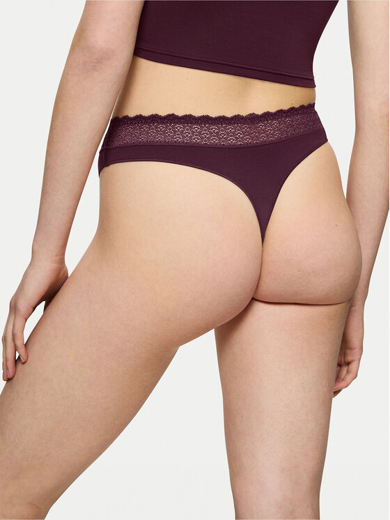 Triumph Triumph Stringtanga Feel Of Modal 10219764 Dunkelrot