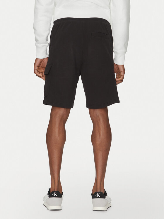 Calvin Klein Jeans Calvin Klein Jeans Sportske kratke hlače J30J327284 Crna Regular Fit