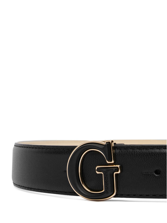 Guess Guess Sieviešu josta BW9354 P6230 Melns