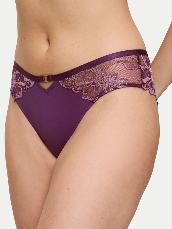 Triumph Triumph Braziljske spodnje hlačke Wild Gardenia Florale 10224873 Vijolična