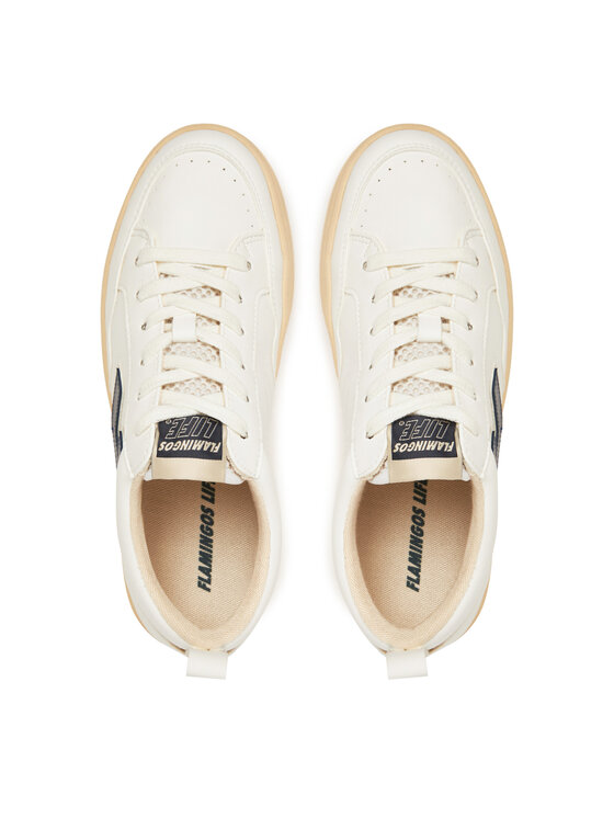 Flamingos Life Flamingos Life Sneakers Roland V.10 Bianco