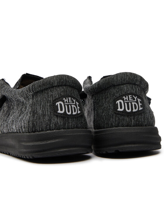 Hey Dude Hey Dude Mokasíny Wally Sport Knit 40536-060 Čierna