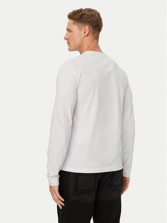 Aeronautica Militare Aeronautica Militare Pikkade varrukatega T-särk 262TS2390UJ00372 Valge Regular Fit