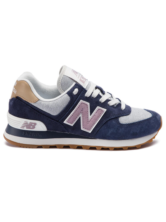 New Balance Sneakers WL574NVC Bleu marine Modivo