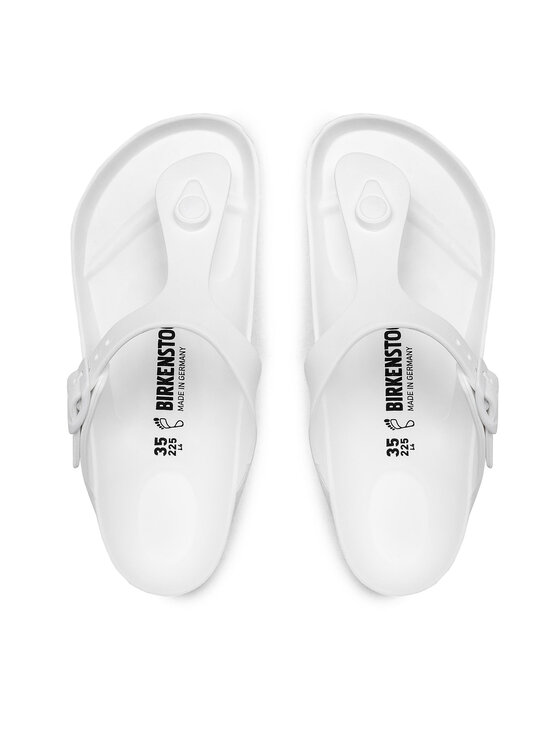 Birkenstock Birkenstock Flip flop Gizeh EVA 0128221 Alb
