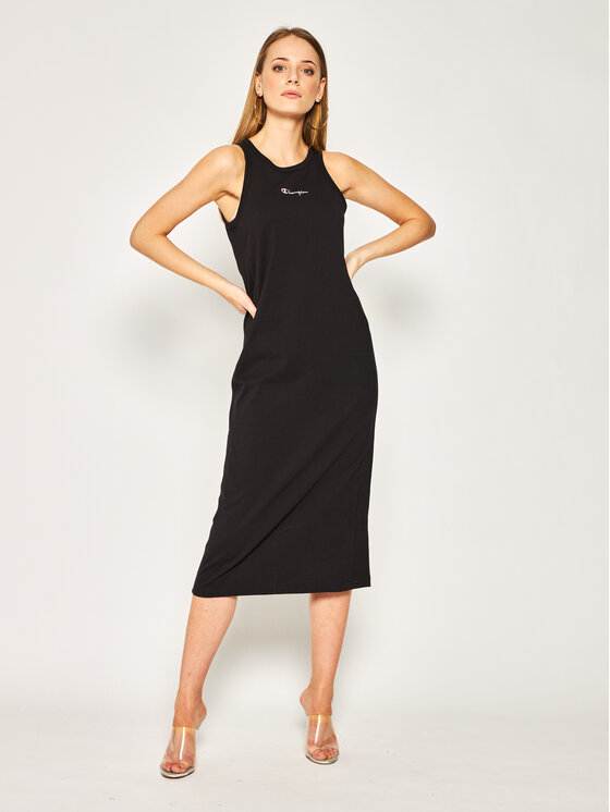 Champion Rochie de zi 112742 Negru Regular Fit