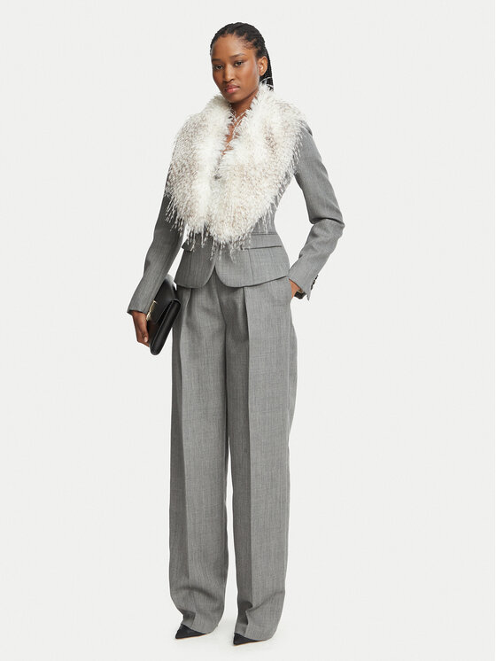 Elisabetta Franchi Elisabetta Franchi Riidest püksid PA-223-67E2-V520 Hall Over Fit