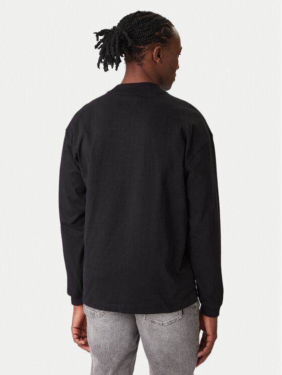 HUGO Hugo Felpa Daposo 50511029 Nero Relaxed Fit