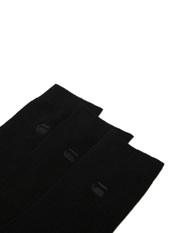 G-Star G-Star Raw Κάλτσες μακριές CEO_LA_G-STAR_11968_W_AW25 (3-PACK) Μαύρο