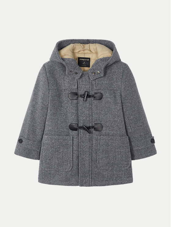 Mayoral Mayoral Преходно палто 4472 Сив Regular Fit