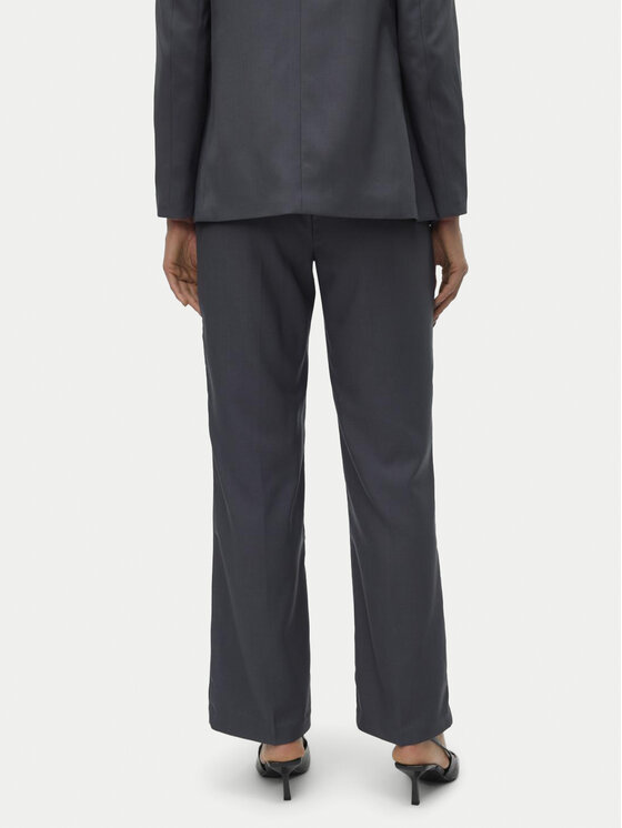 Vero Moda Vero Moda Hlače iz tkanine Rita 10301554 Siva Wide Leg