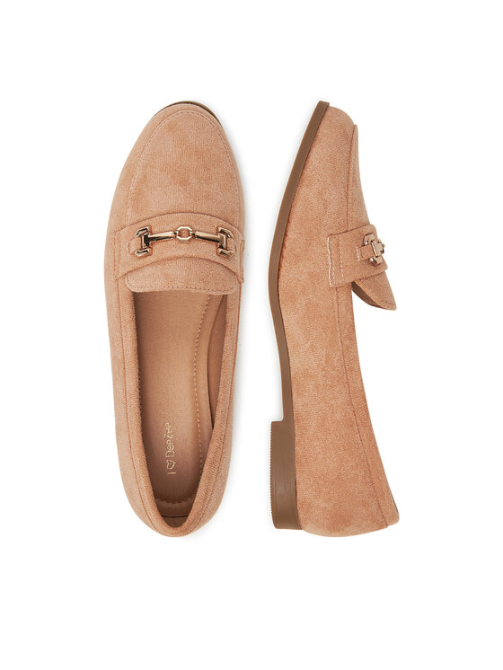 DeeZee DeeZee Loafersy HXG2106-27 Beżowy