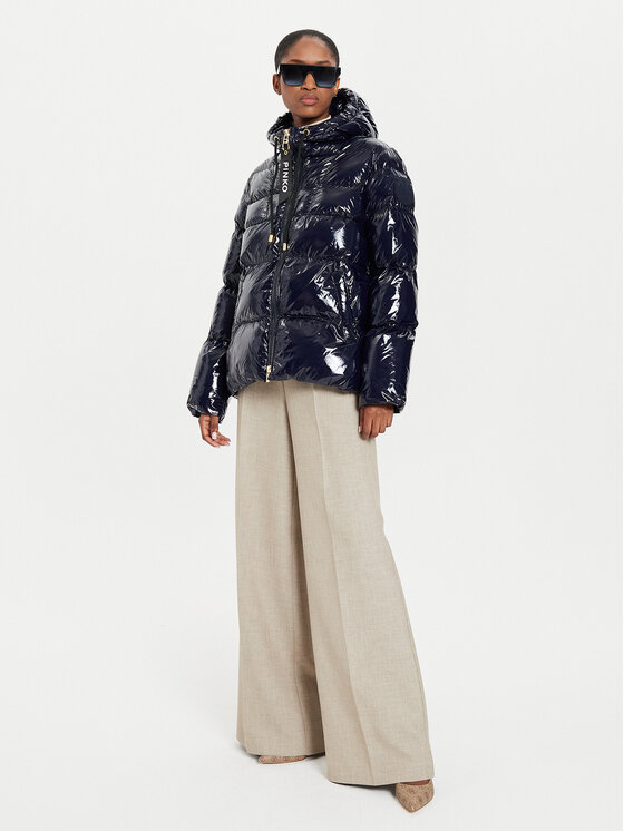 PINKO PINKO Winterjacke Eleodoro 101597 A11K Dunkelblau Regular Fit