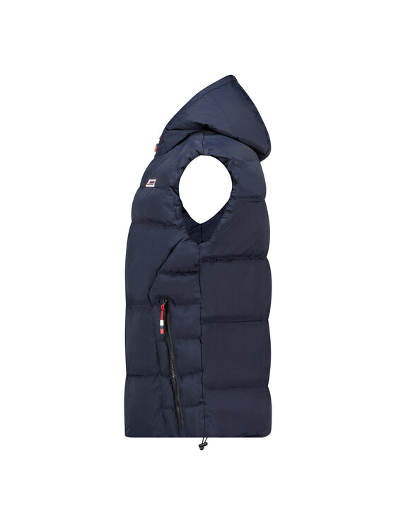 Geographical Norway Geographical Norway Kamizelka WZ6240H/GN-NAVY Granatowy Reglan Fit