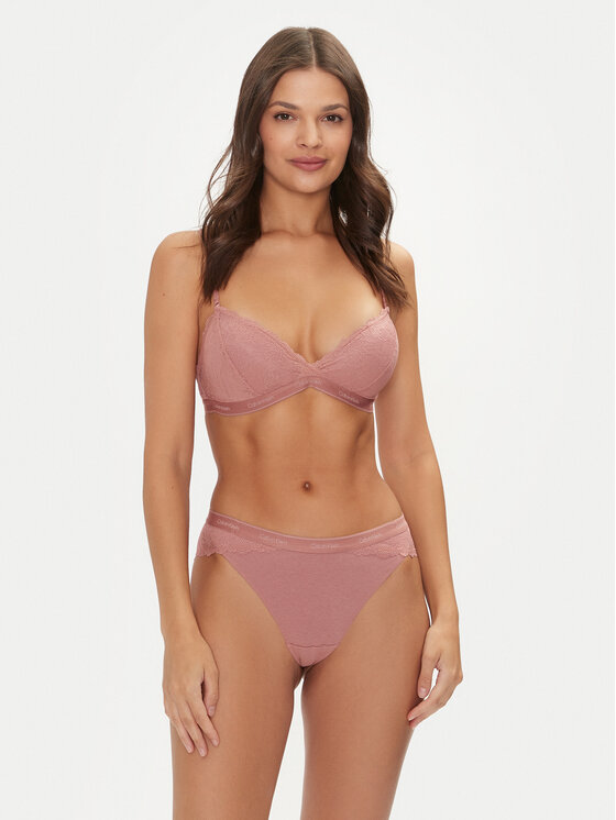 Calvin Klein Underwear Calvin Klein Underwear Figi brazylijskie 000QF7979E Różowy