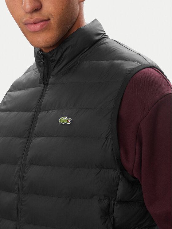 Lacoste Lacoste Vestă BH8693 Negru Regular Fit