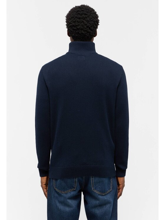 Mustang Mustang Maglione Eastvale Blu Regular Fit