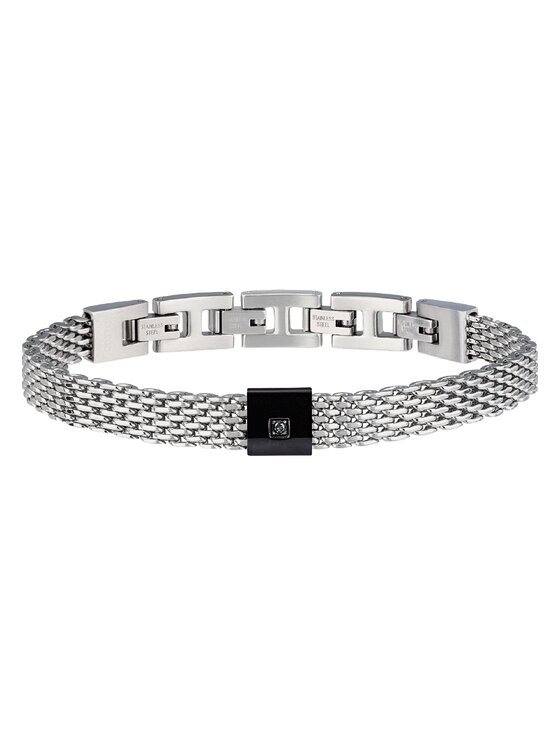 Breil Breil Bransoletka BLACK DIAMOND Srebrny
