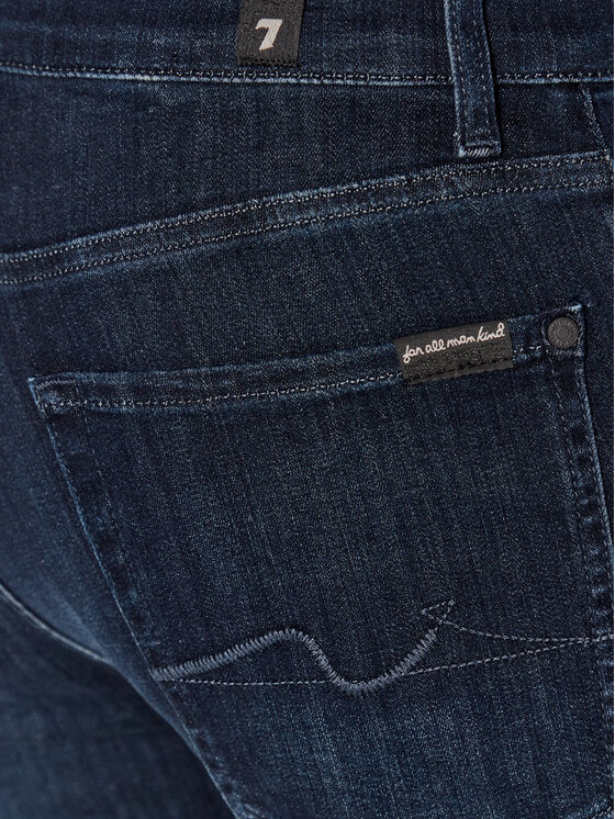 7 For All Mankind 7 For All Mankind Farmer Luxe Performance Plus JSMSA230IP Sötétkék Slim Fit