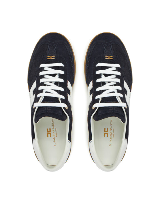 Elisabetta Franchi Elisabetta Franchi Sneakersy SA-51-G51E2-V400 Tmavomodrá