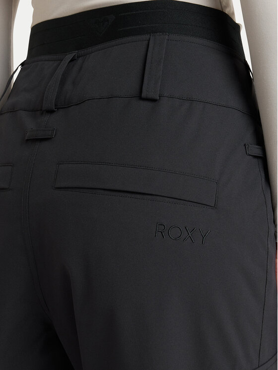 Roxy Roxy Lumelauapüksid Passive Lines ERJTP03293 Must Regular Fit