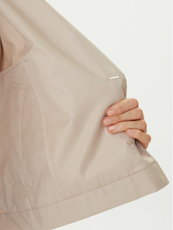 Calvin Klein Calvin Klein Trenčkot LV044B541G Bež Regular Fit