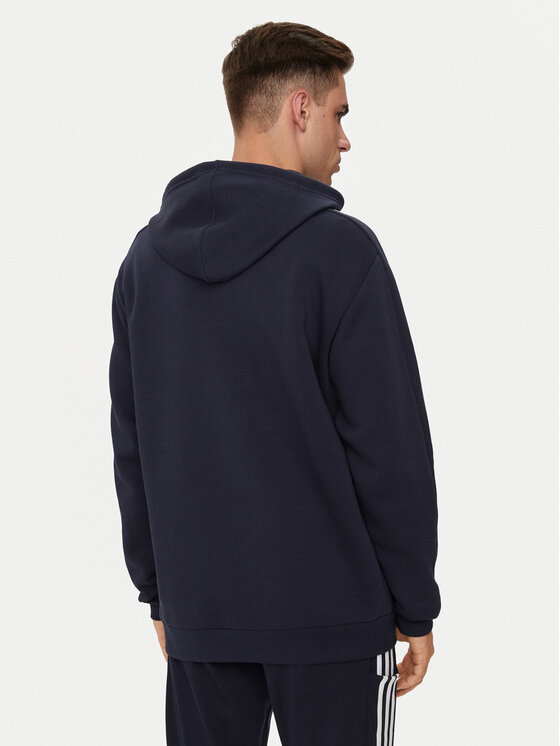 adidas adidas Pulóver Essentials Fleece 3-Stripes IJ6473 Sötétkék Regular Fit