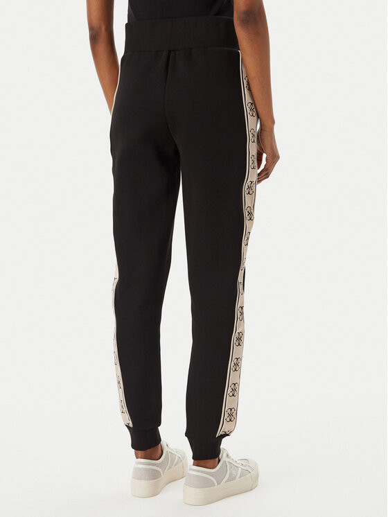Guess Guess Jogginghose Britney V2YB15 KB3P2 Schwarz Regular Fit
